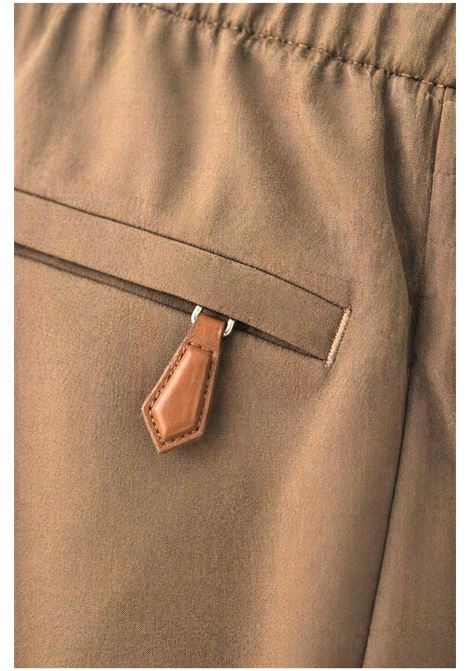 Pantalone PT Torino Superlight beige con coulisse PT TORINO | Pantaloni | CO-TSCNZA0CL10130
